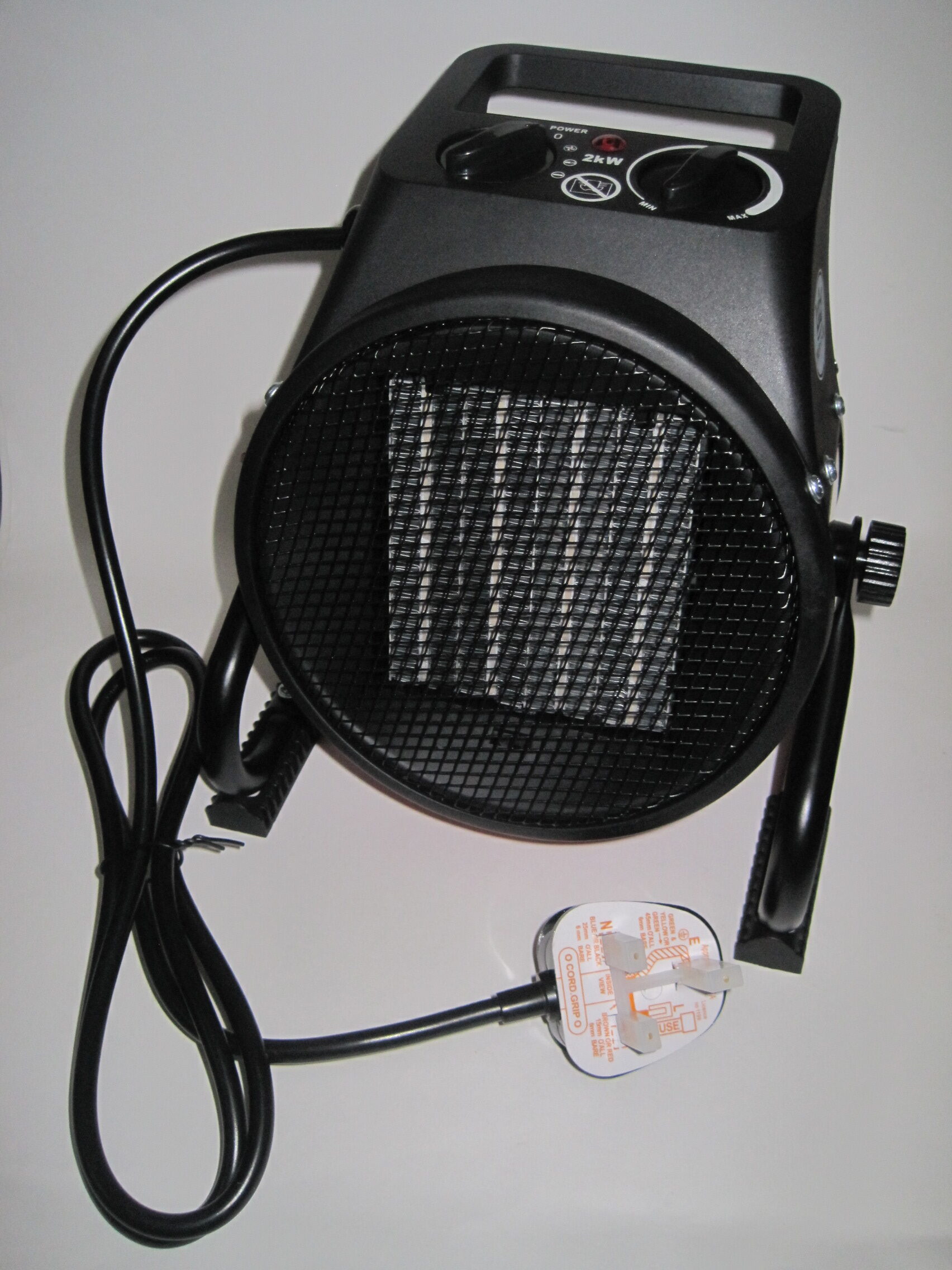 2.0kW Compact Tilting Cylinder Heater - Image 2