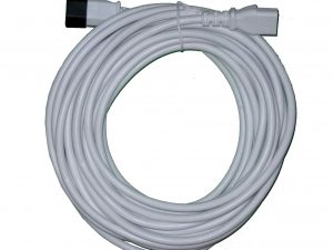 10m Extension Lead for Parasol Heater up to 2kW WHITE