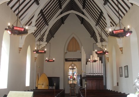 Chandeliers with Infra-red Heating