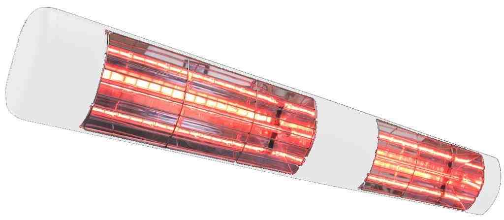 3kW Powerful Summerglow Infra-red Heater (WHITE)