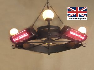 Chandelier Heater 6kW 'Willoughby' Design