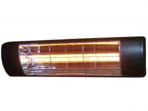 1.5kW Summerglow Heater - Black with gold element