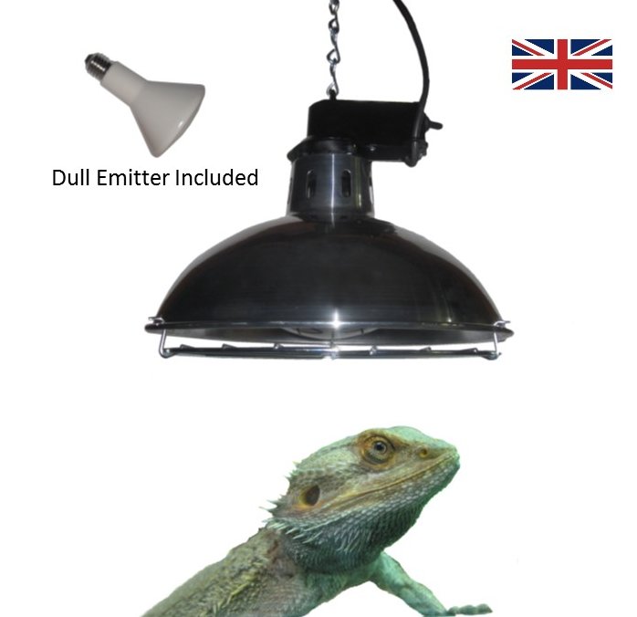 Vivarium Heater with 250W Dull Emitter and 2 Heat Settings Leisure