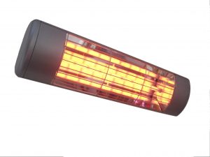 110v Infra-red Wall Mounted Heater - Summerglow110 Silver