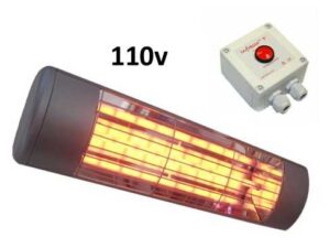 110v Infra-red Wall Mounted Heater and Time-Out Switch BUNDLE DEAL