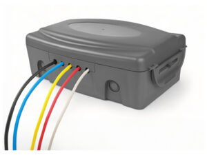 Weatherproof Outdoor Connection Box (Grey)